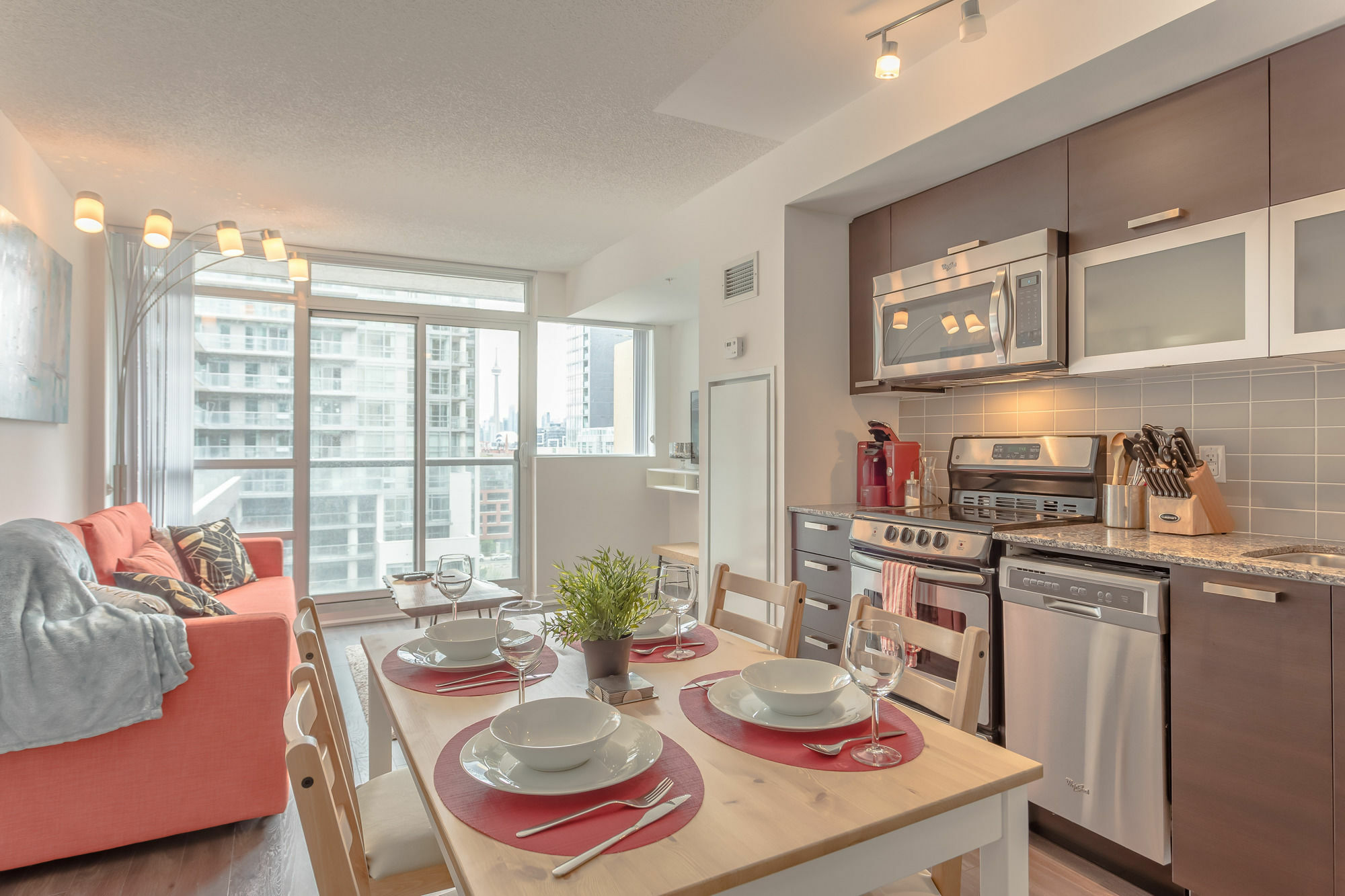 Aoc Suites - Luxury Condo - City/Cn Tower View Toronto Exteriör bild